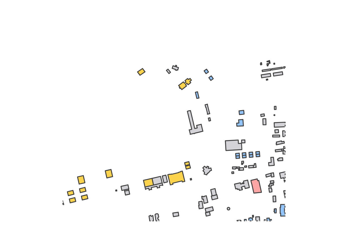Program breakdown map