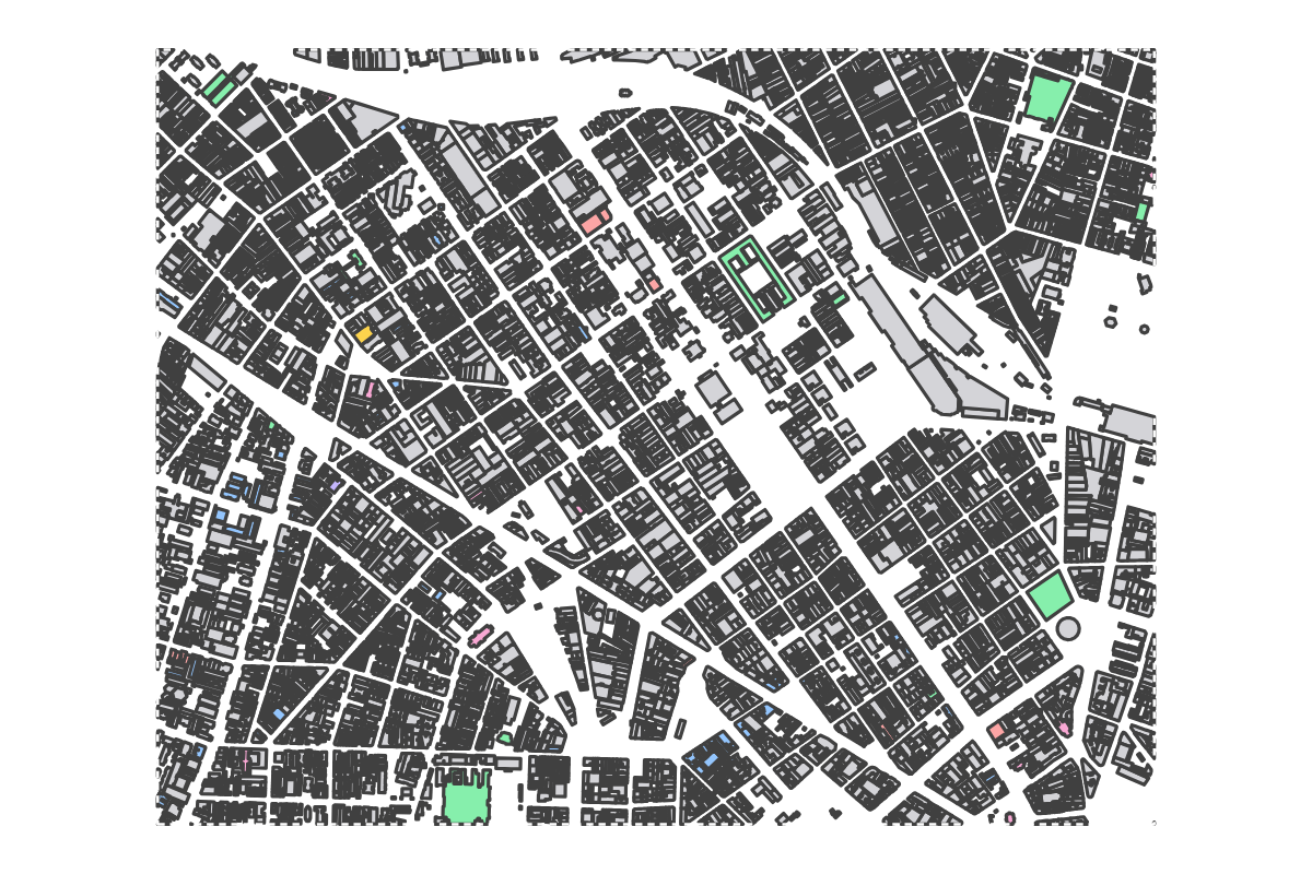 Program breakdown map