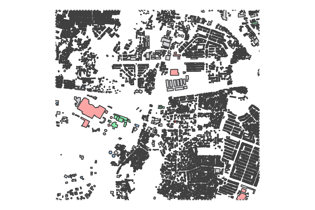 Program breakdown map