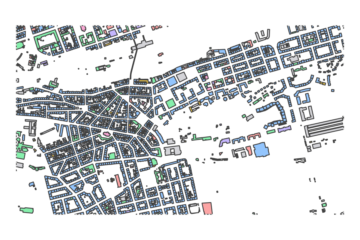 Program breakdown map