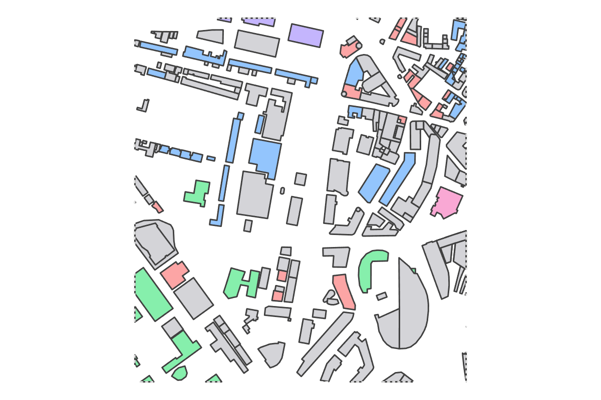 Program breakdown map