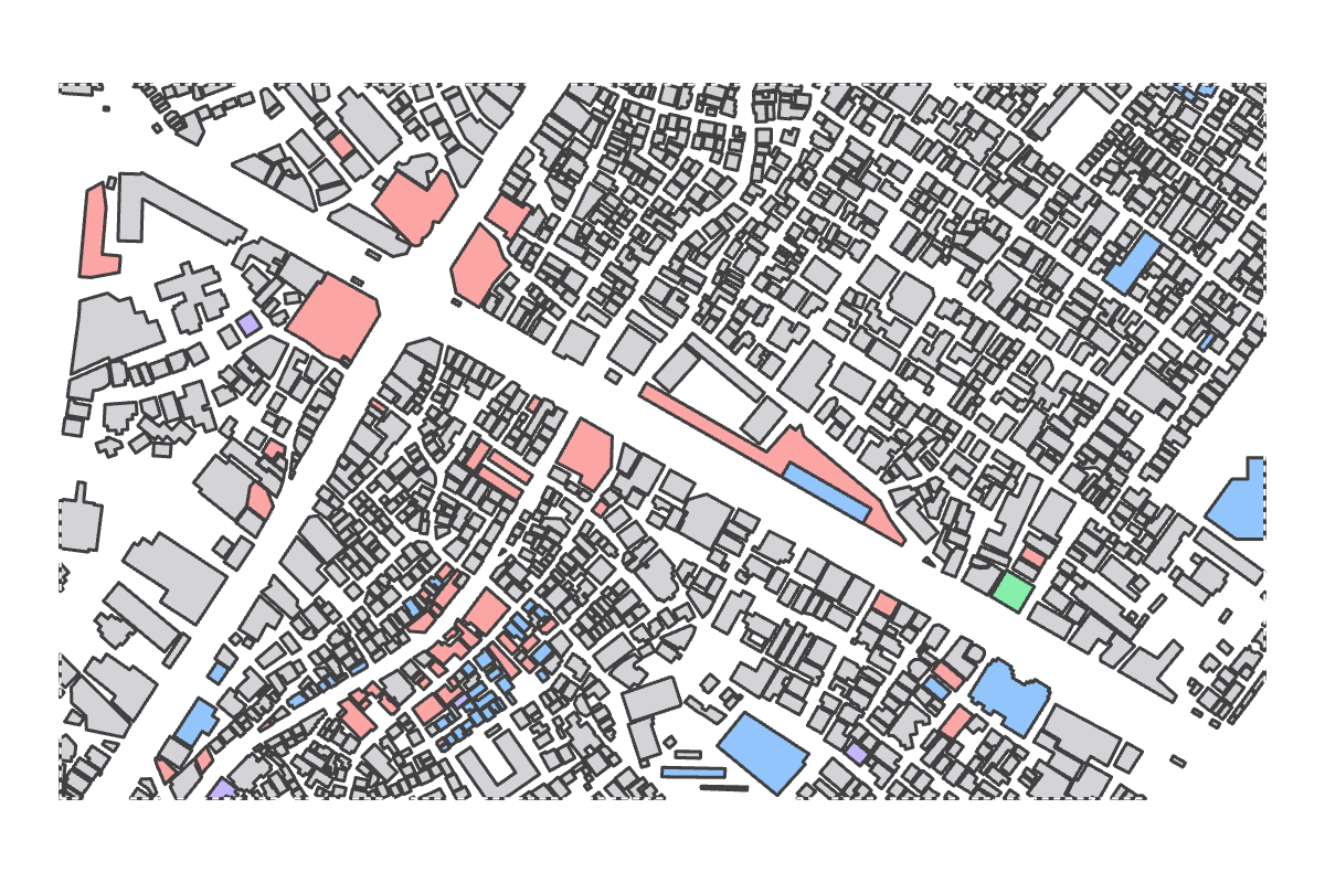 Program breakdown map