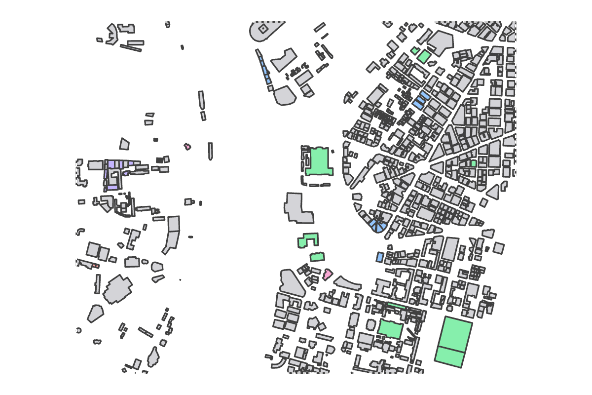 Program breakdown map
