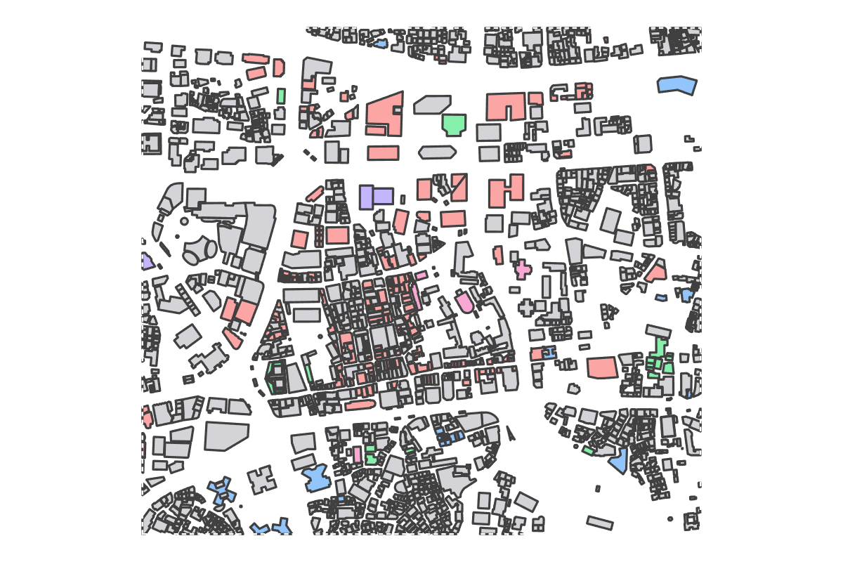 Program breakdown map