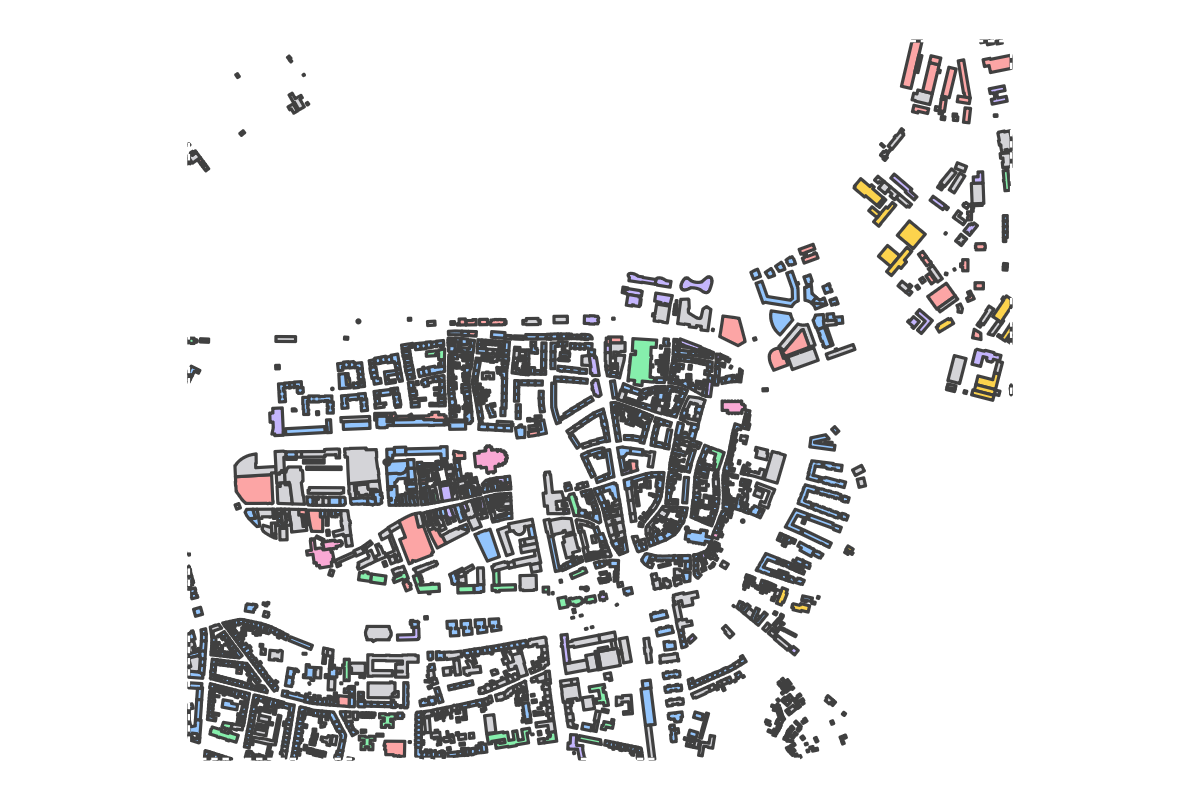 Program breakdown map
