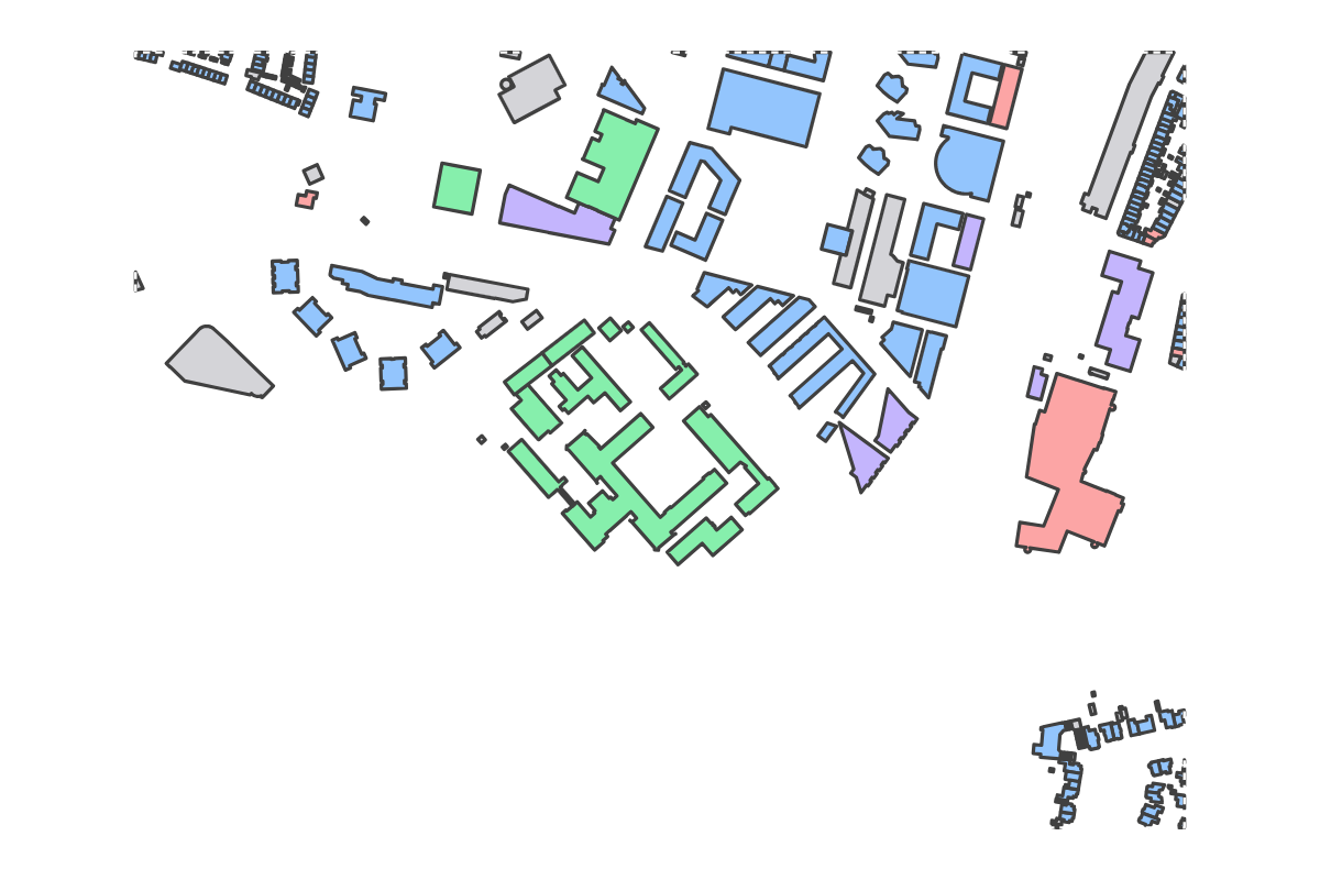 Program breakdown map