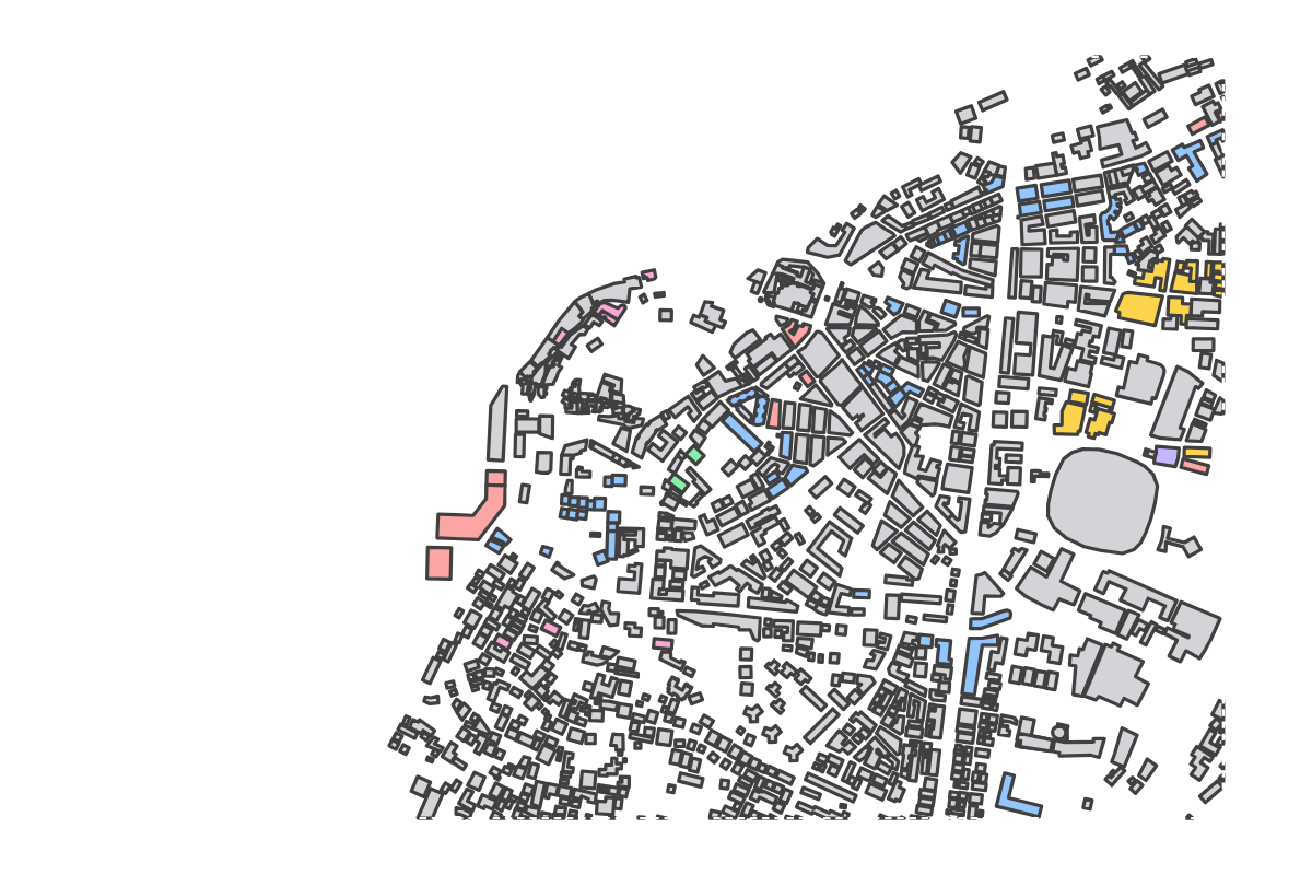 Program breakdown map