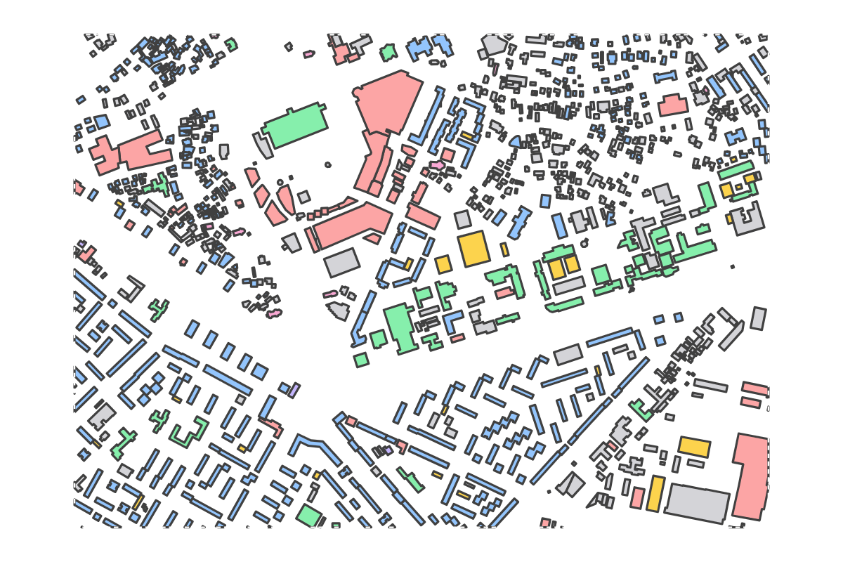 Program breakdown map