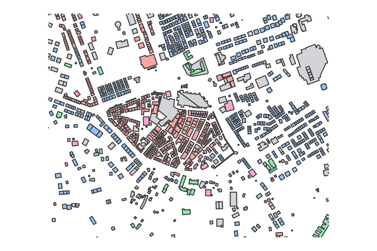 Program breakdown map