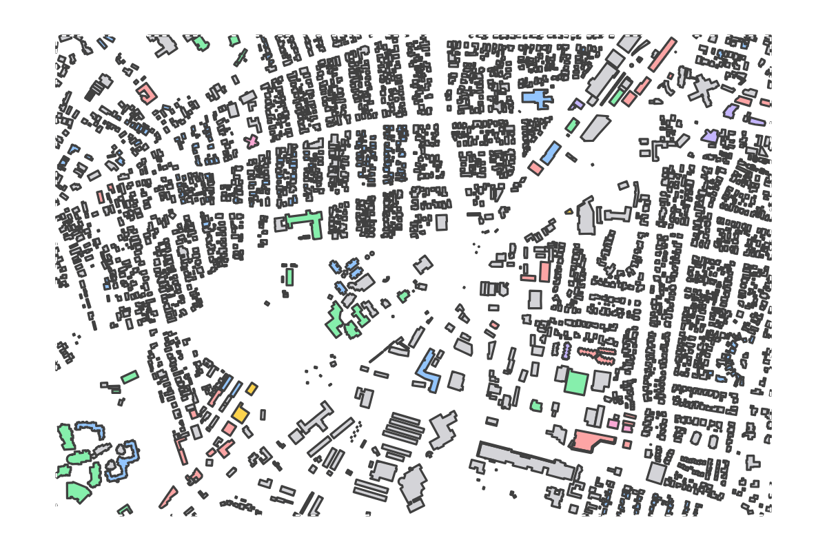 Program breakdown map