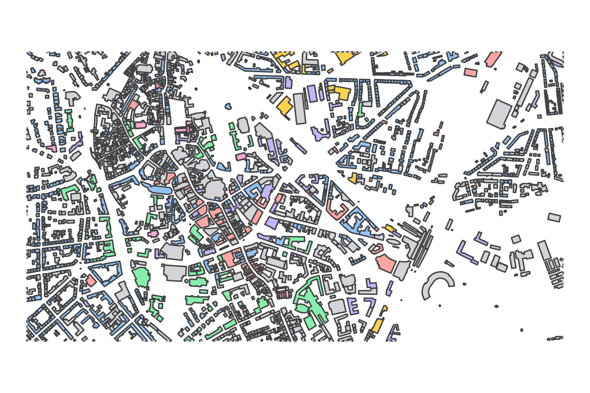 Program breakdown map