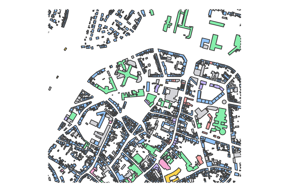 Program breakdown map