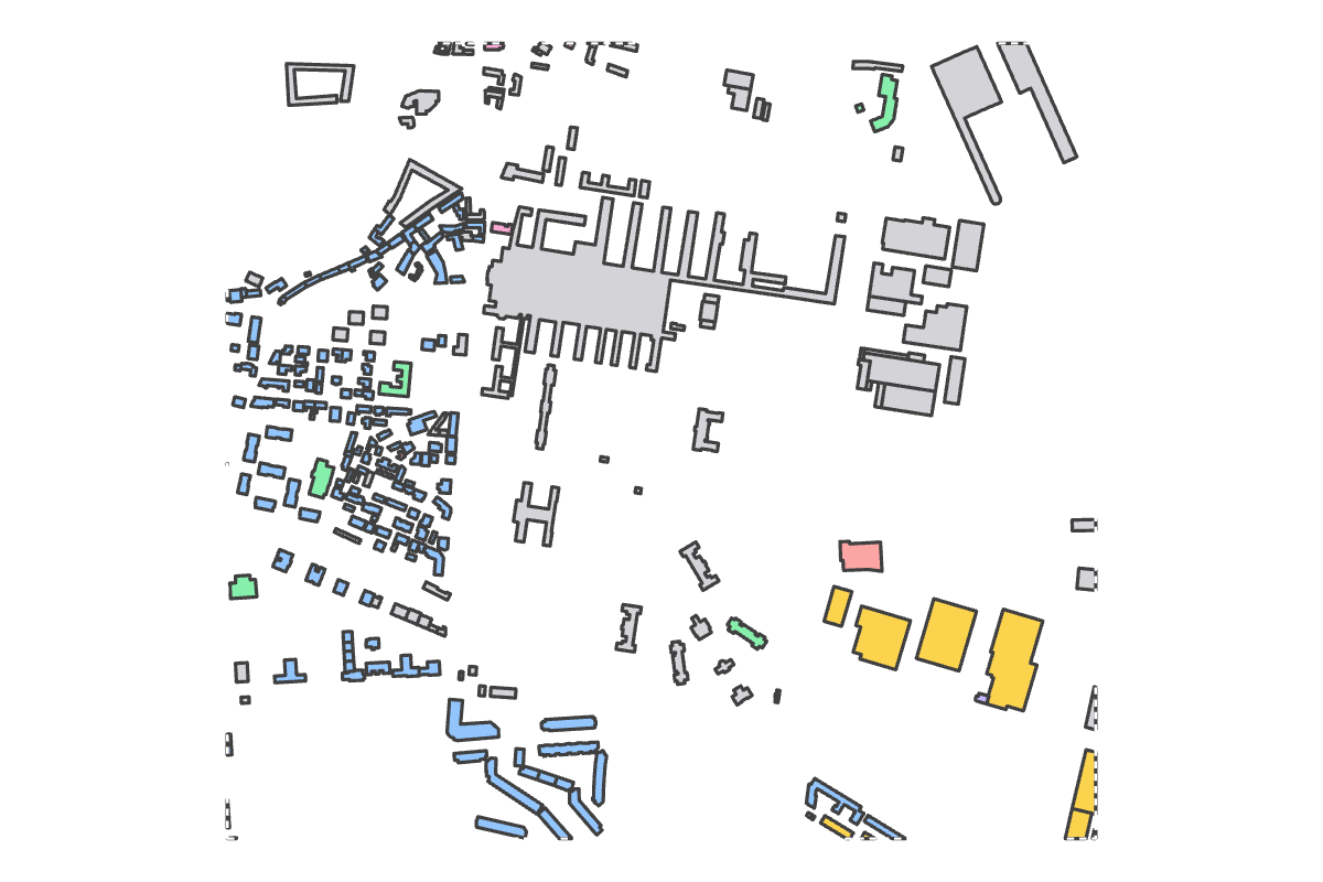 Program breakdown map