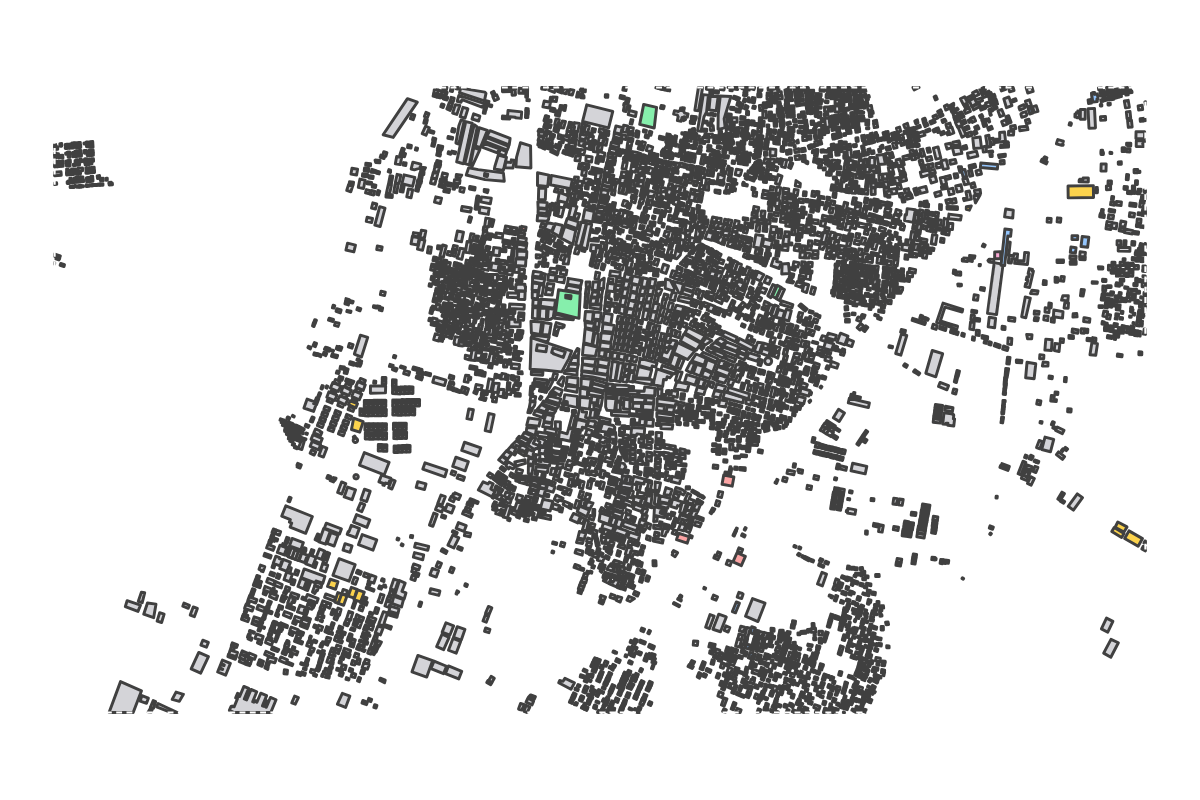Program breakdown map