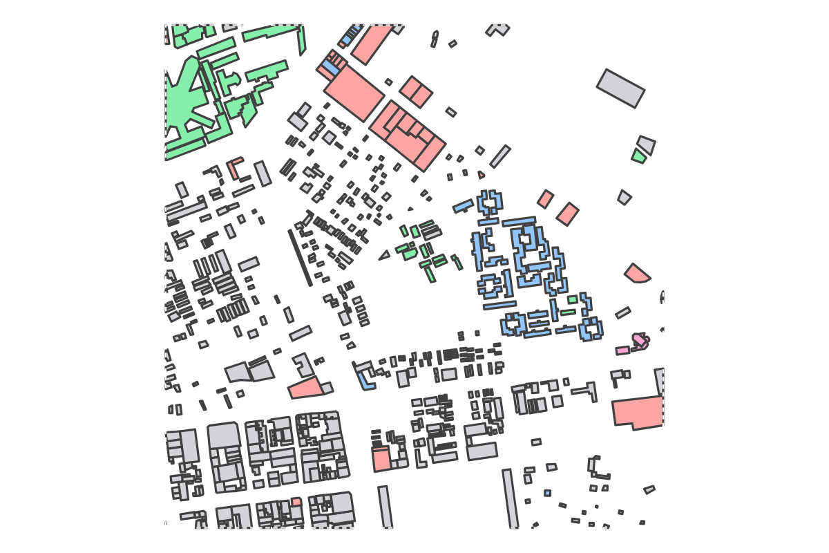 Program breakdown map