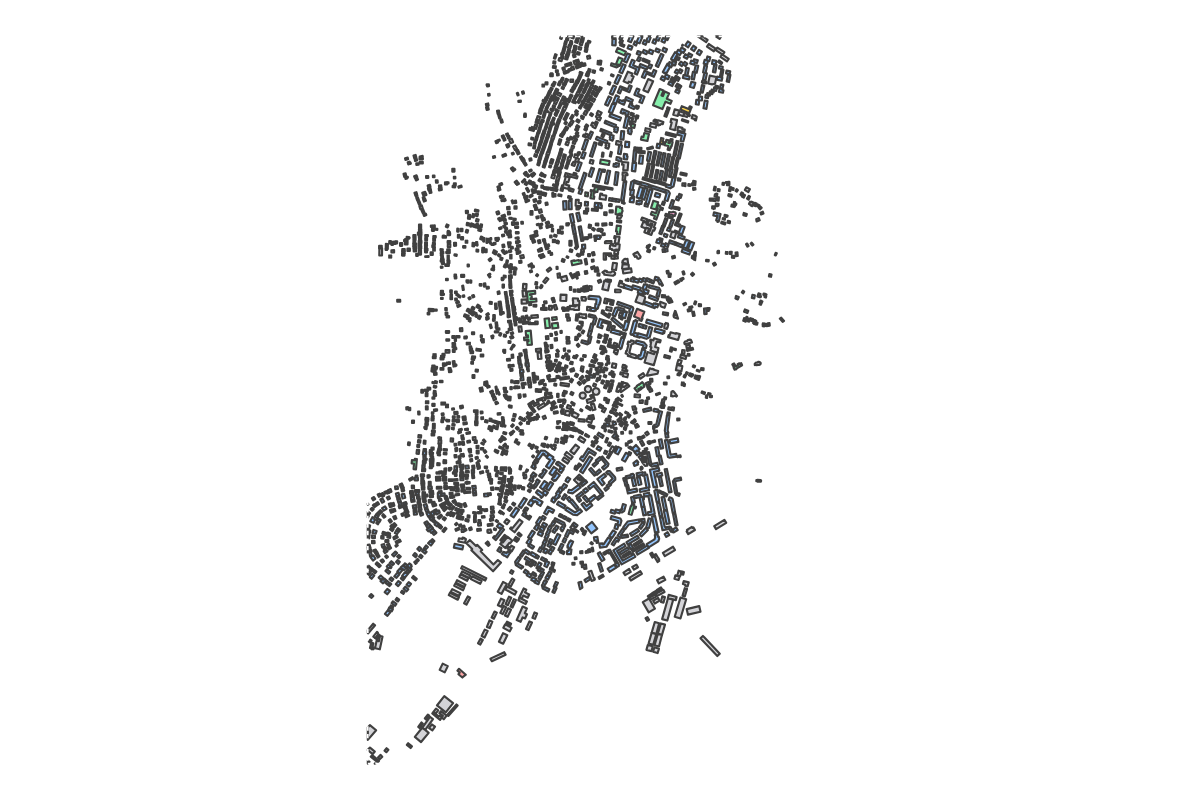Program breakdown map