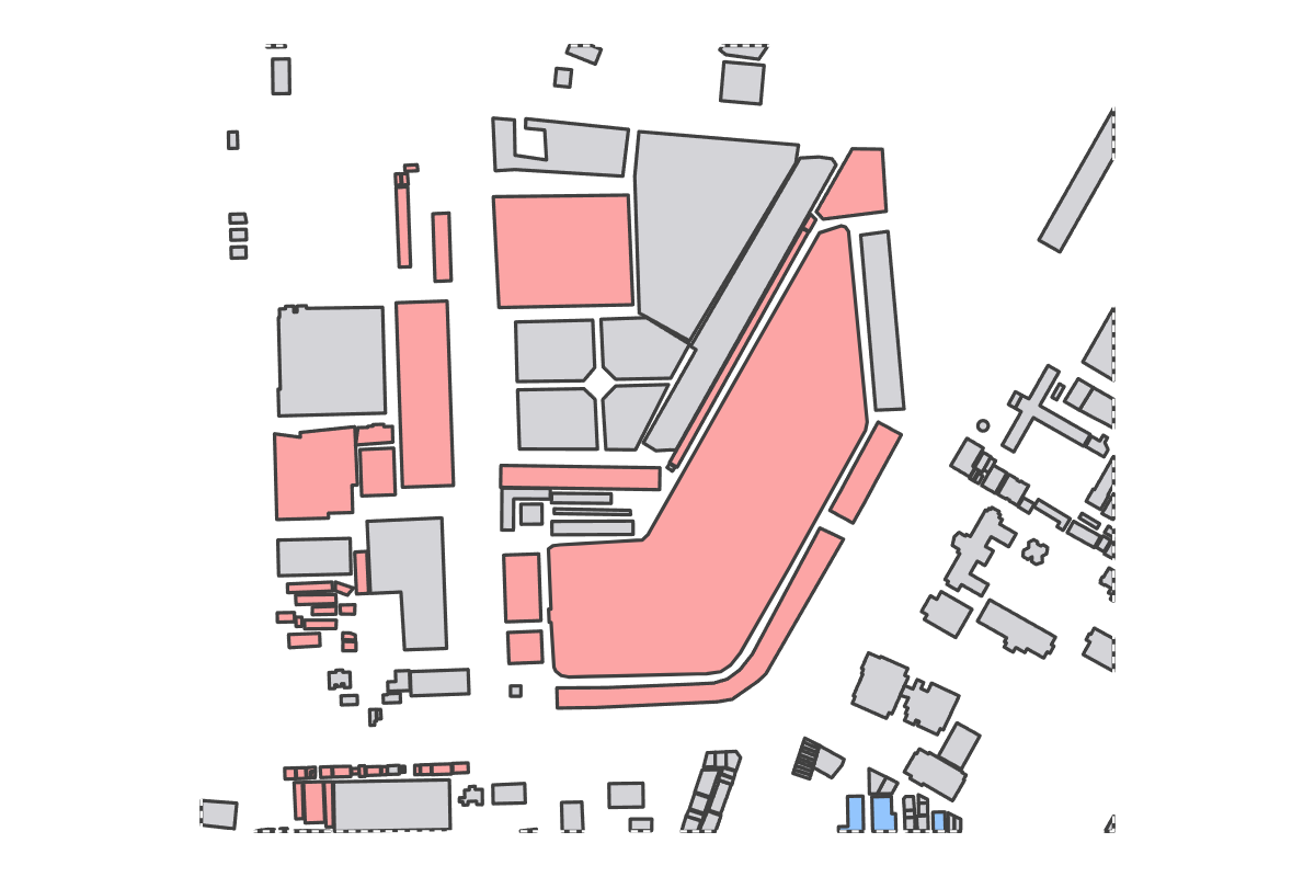 Program breakdown map