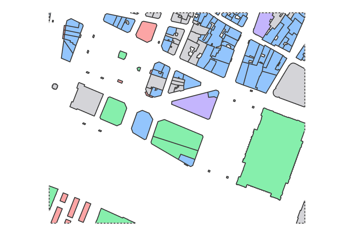 Program breakdown map