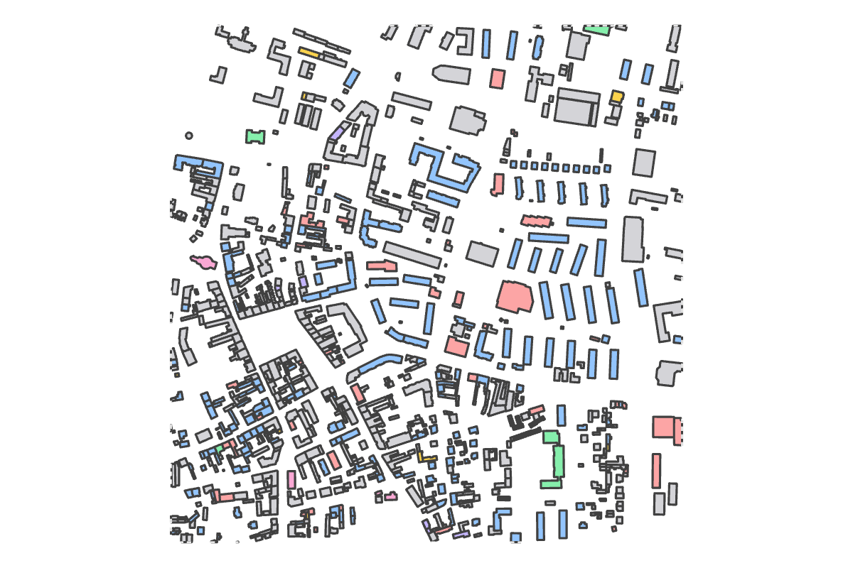 Program breakdown map