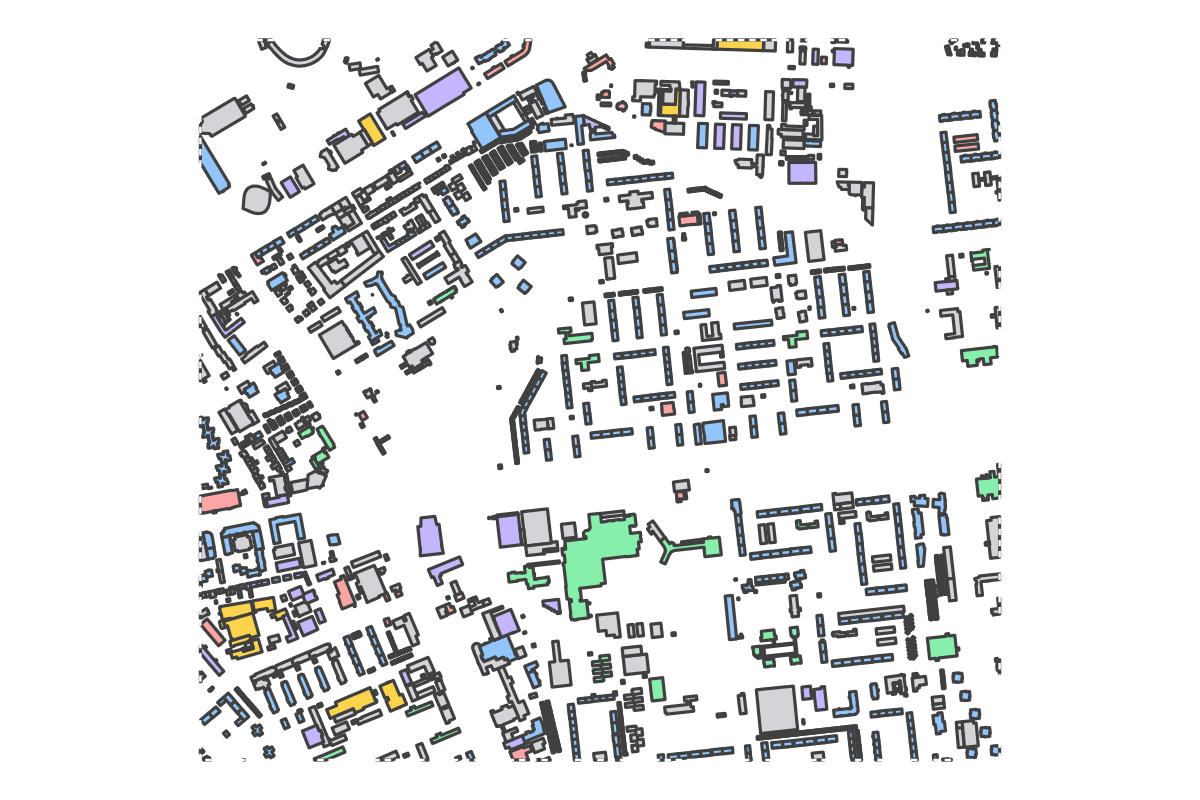 Program breakdown map