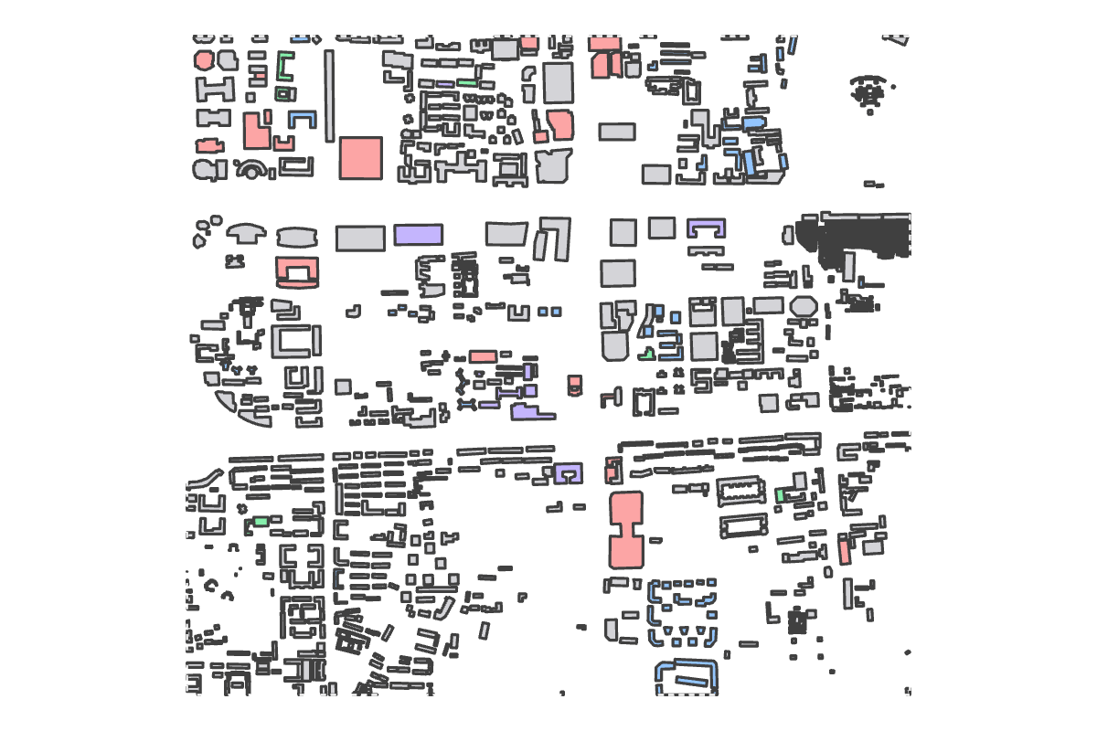 Program breakdown map
