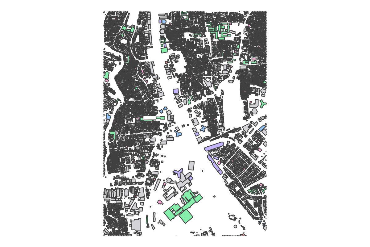 Program breakdown map