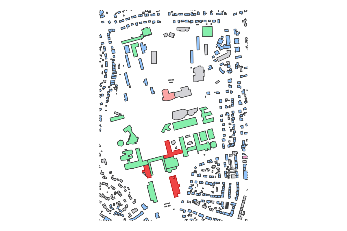 Program breakdown map