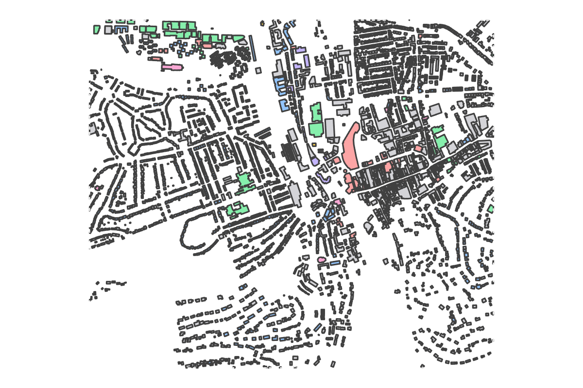 Program breakdown map