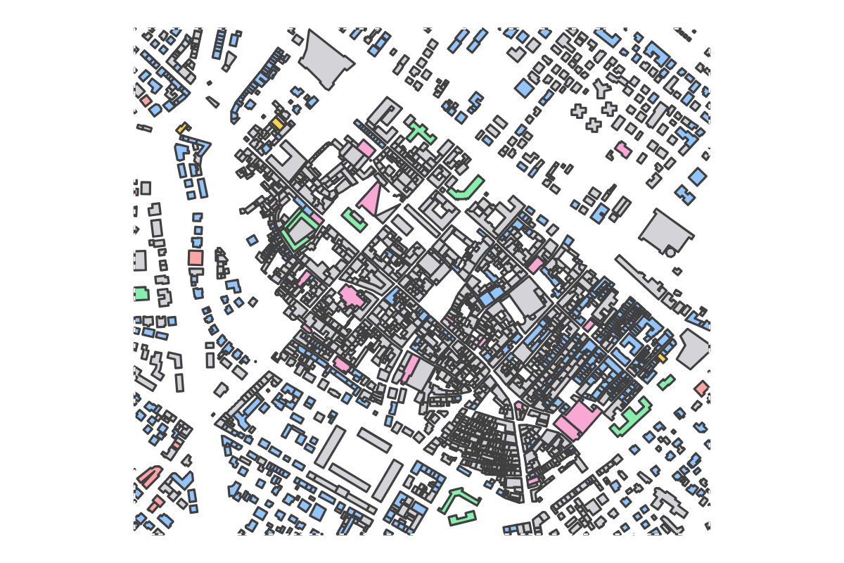 Program breakdown map