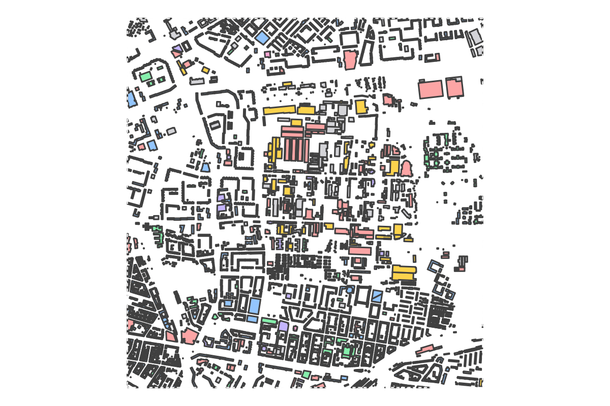 Program breakdown map