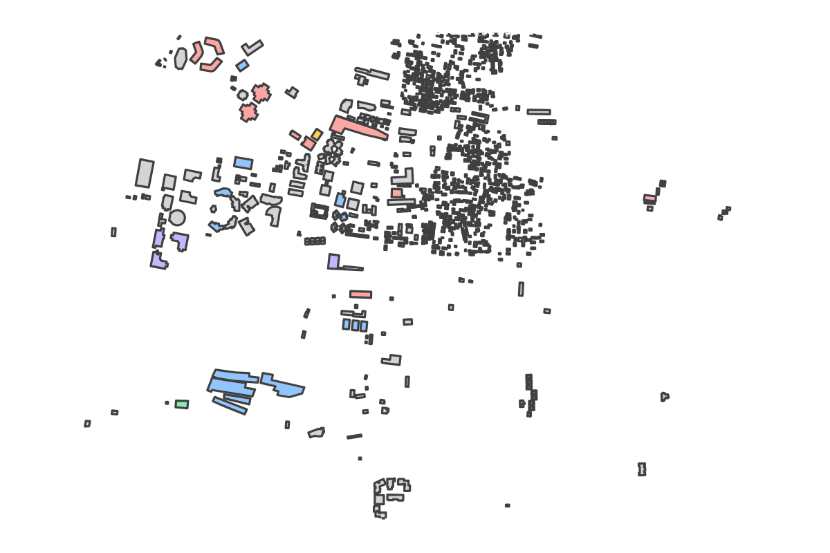 Program breakdown map