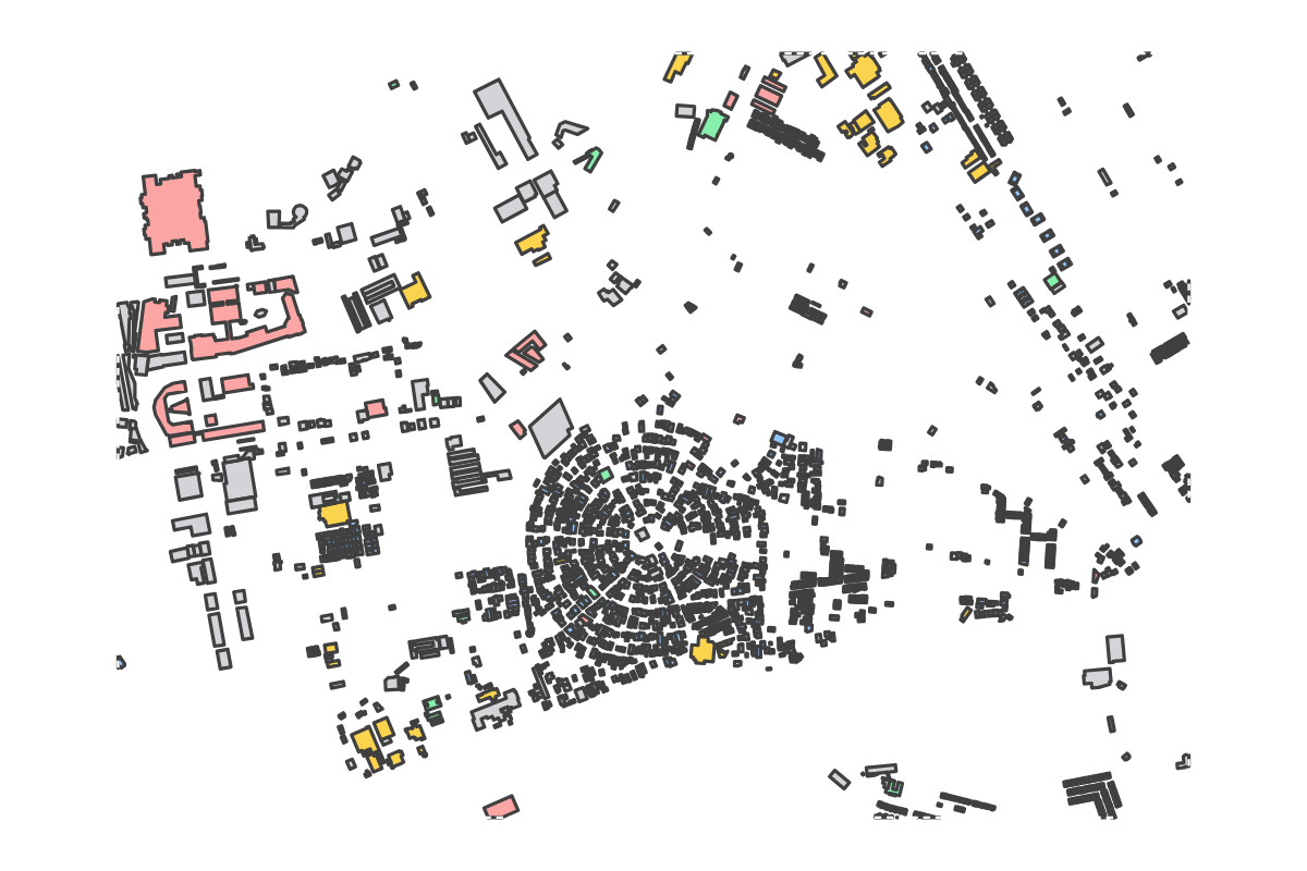 Program breakdown map