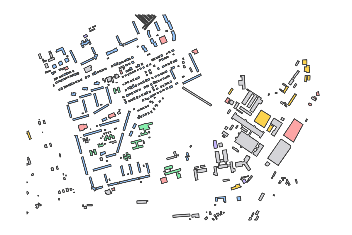 Program breakdown map