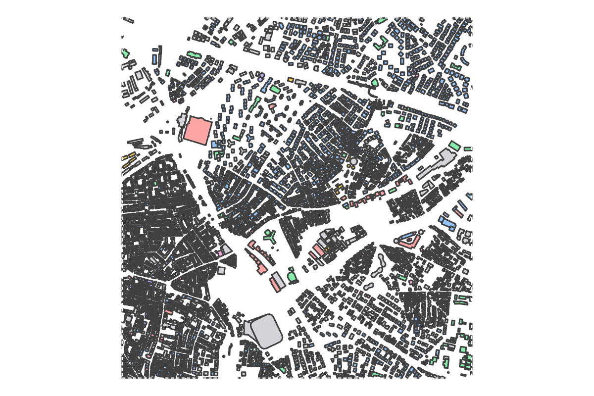 Program breakdown map