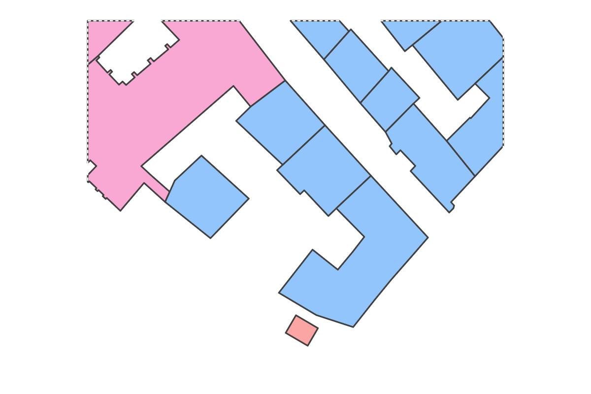 Program breakdown map