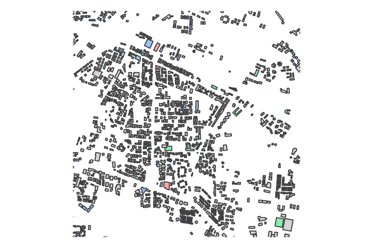 Program breakdown map