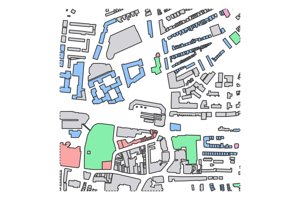 Program breakdown map