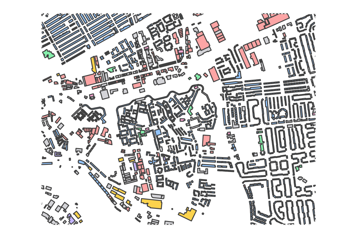 Program breakdown map