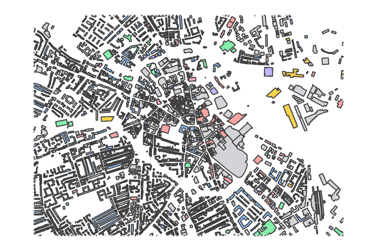 Program breakdown map