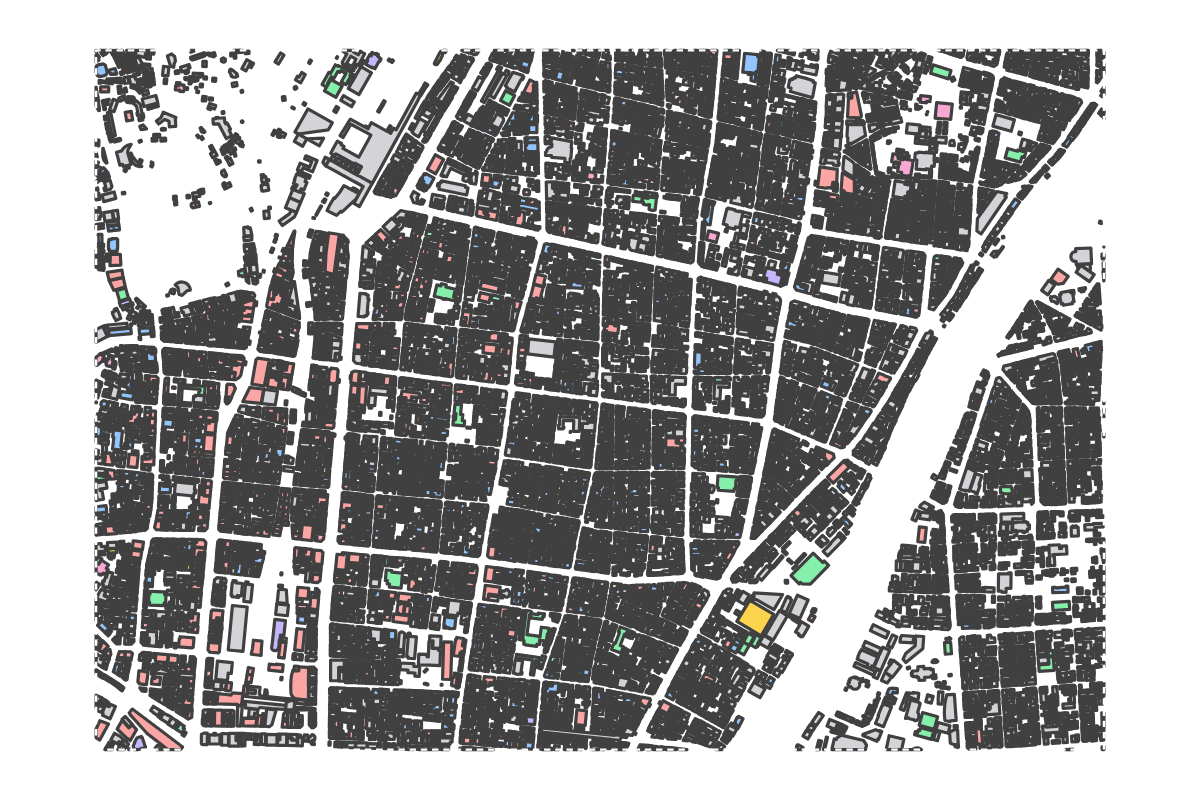 Program breakdown map