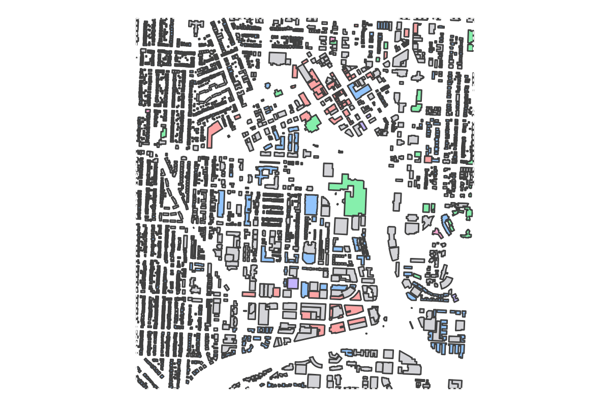 Program breakdown map