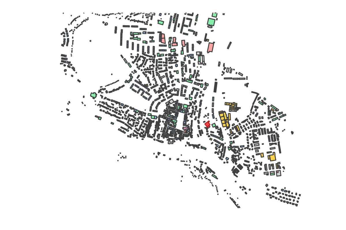 Program breakdown map