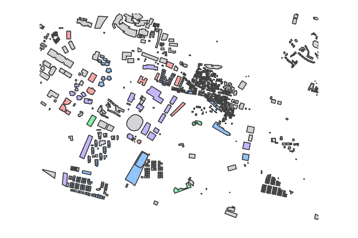 Program breakdown map