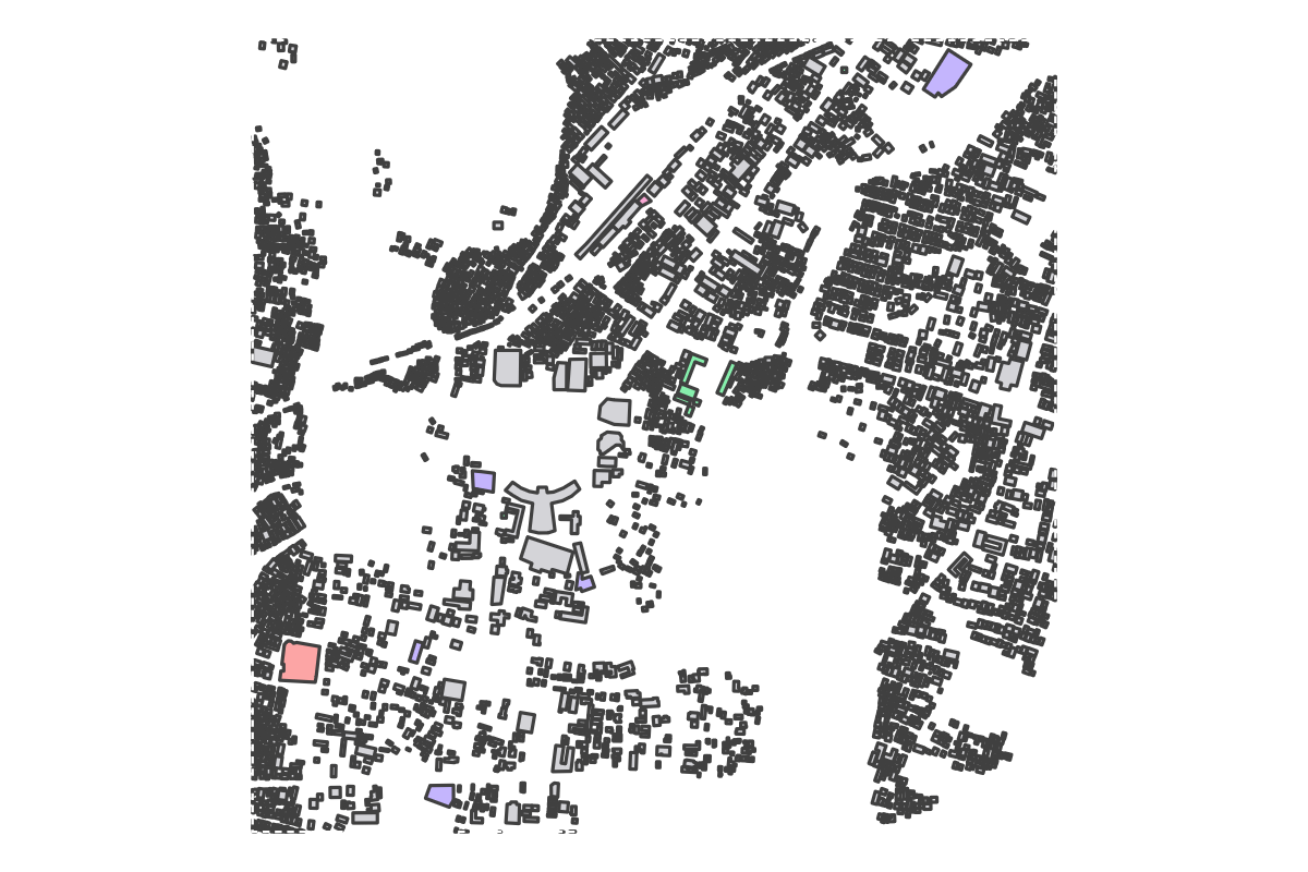 Program breakdown map