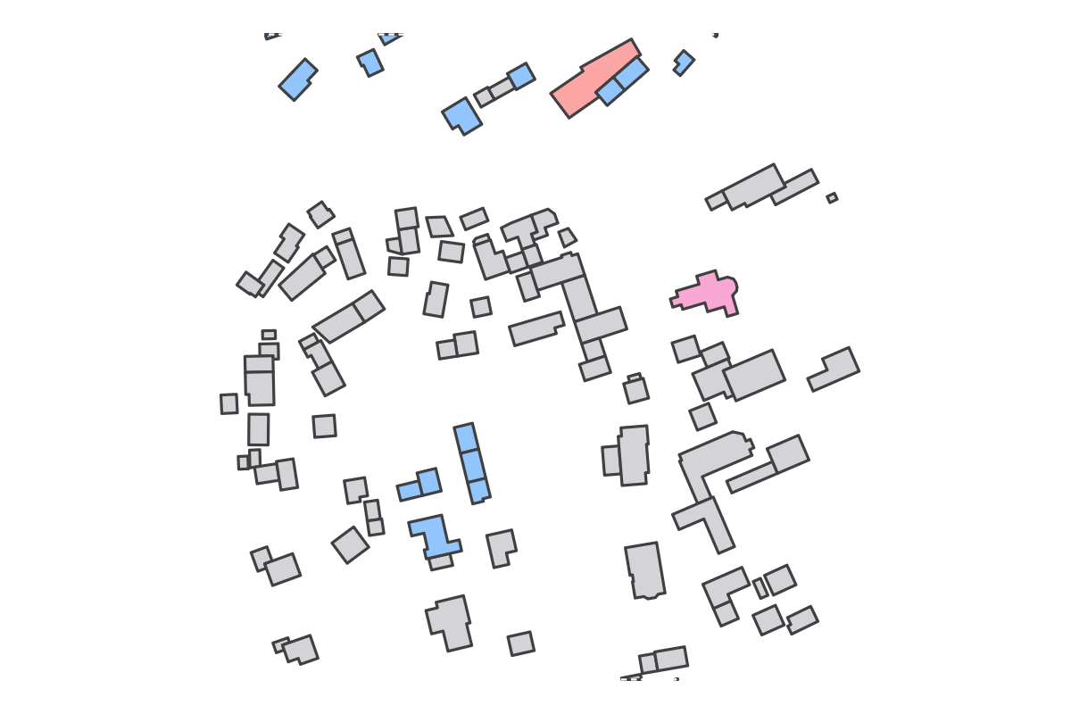 Program breakdown map