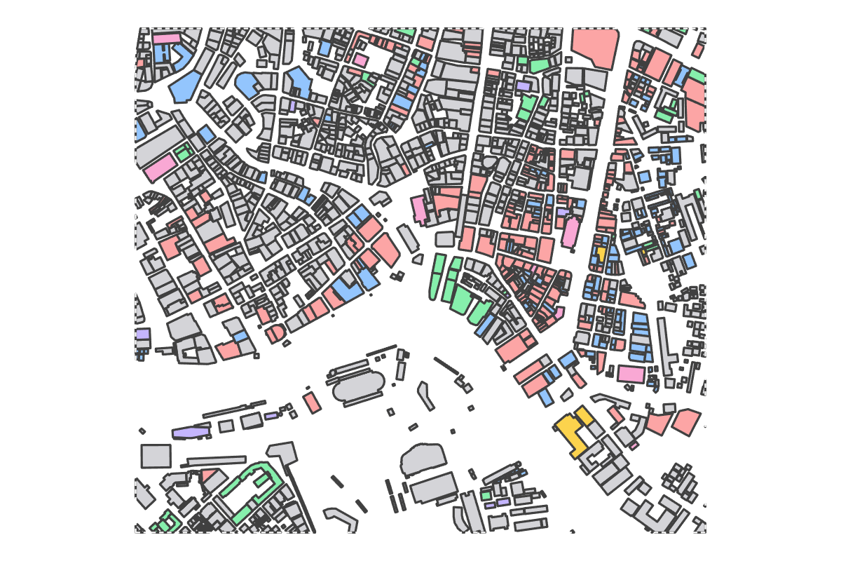 Program breakdown map