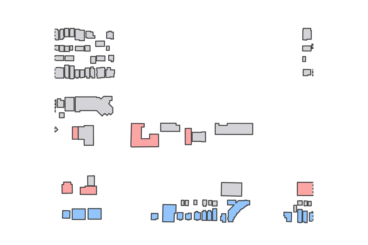 Program breakdown map