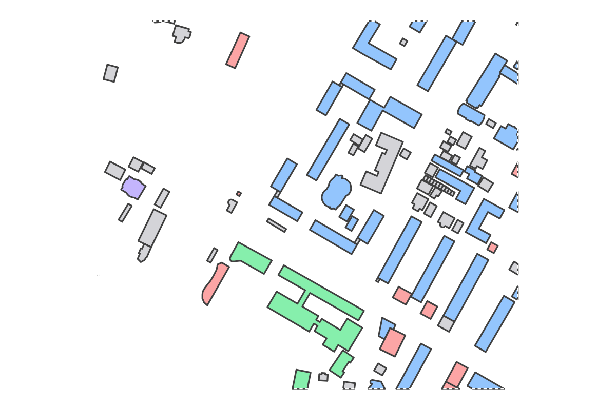 Program breakdown map