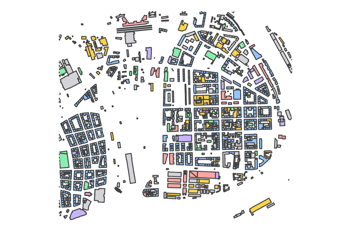 Program breakdown map
