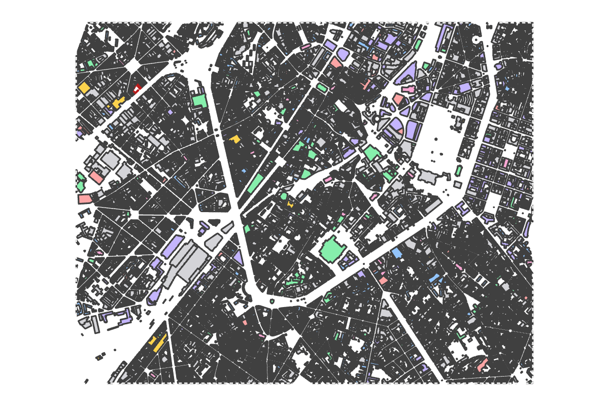 Program breakdown map